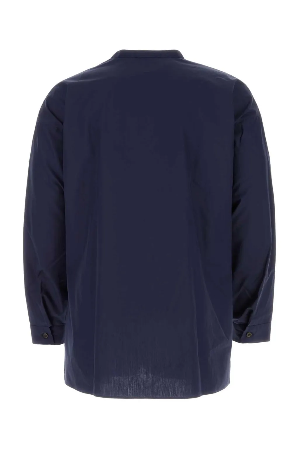 Prada Logo-Triangle Long-Sleeved Shirt