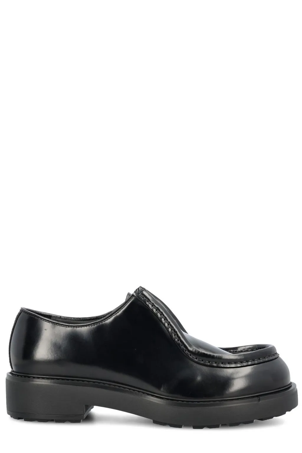 Prada Round-Toe Loafers