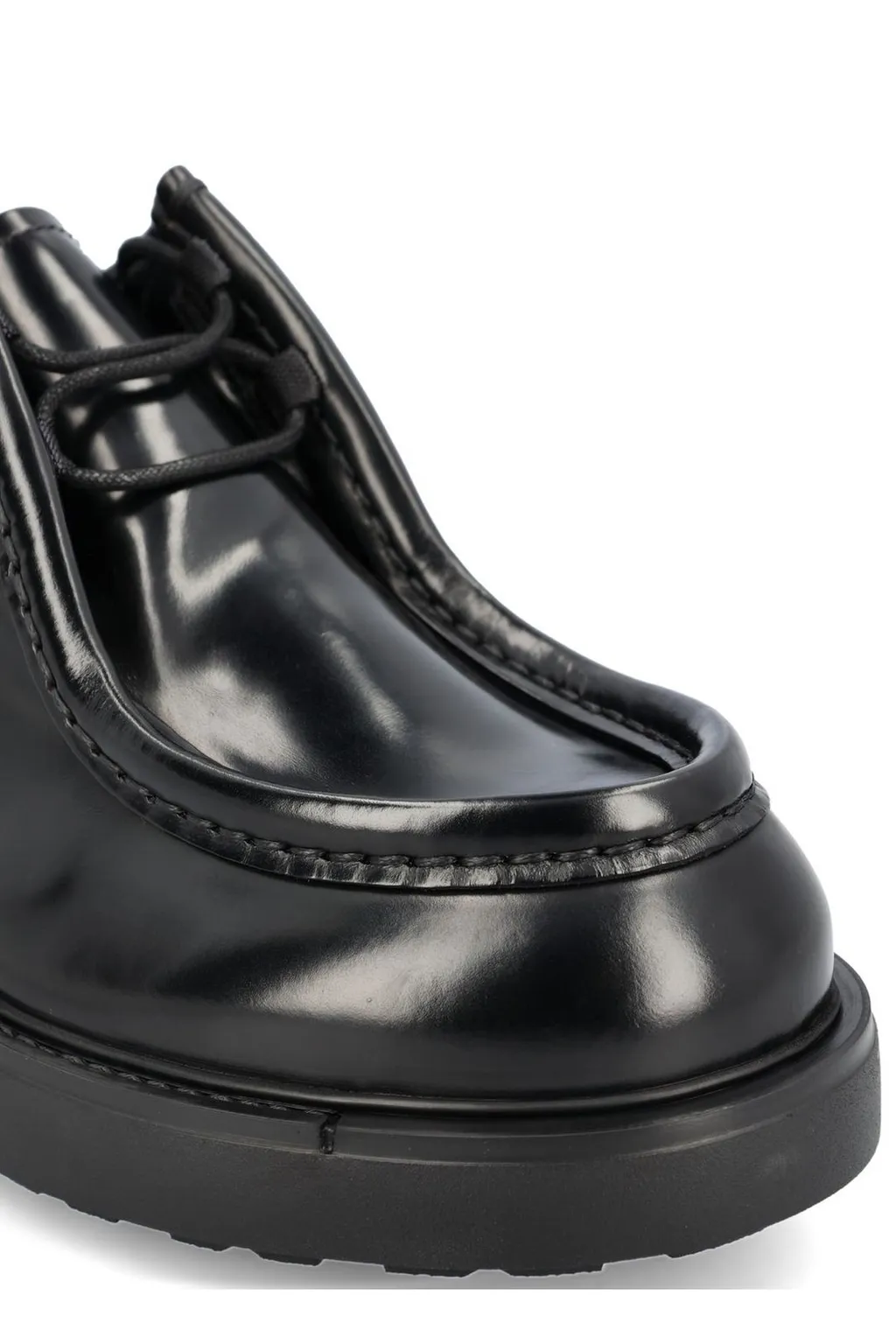 Prada Round-Toe Loafers