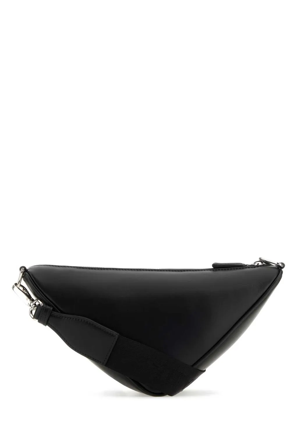 Prada Triangle Logo Zipped Messenger Bag