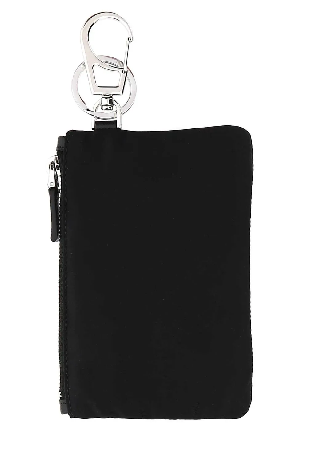 Prada Logo Plaque Pouch Keyring