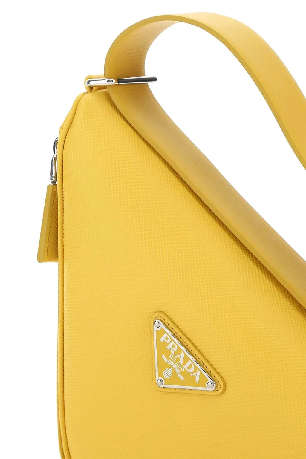 Prada Triangle Logo Plaque Belt Bag