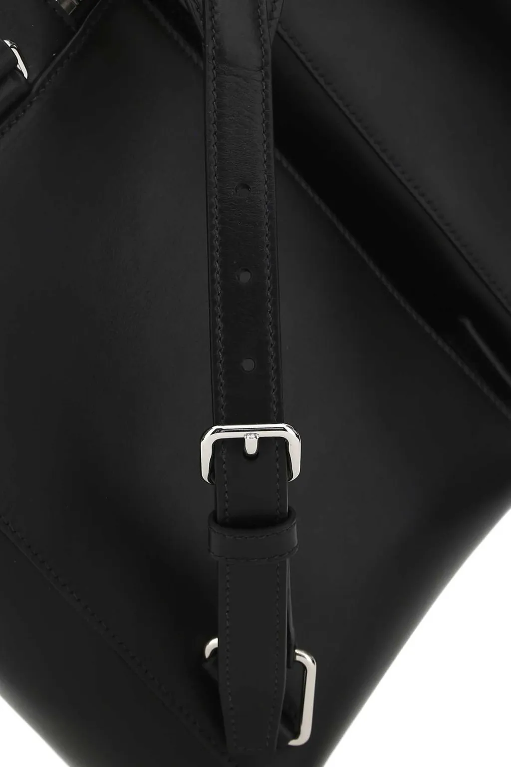 Prada Logo Embossed Backpack