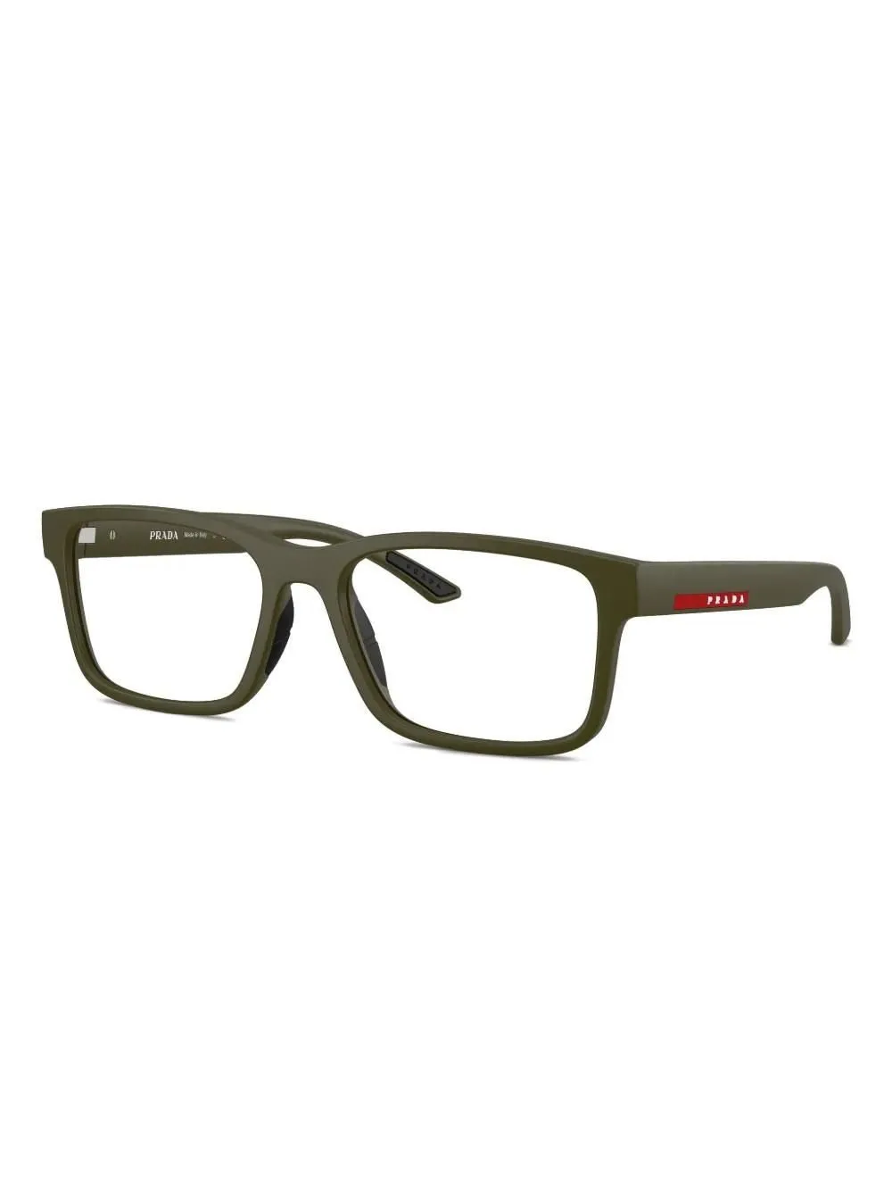 Prada Eyewear Rectangle Frame Glasses