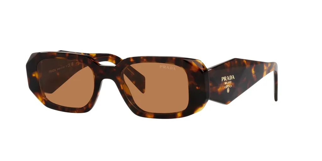 Prada Eyewear Rectangle-Frame Sunglasses