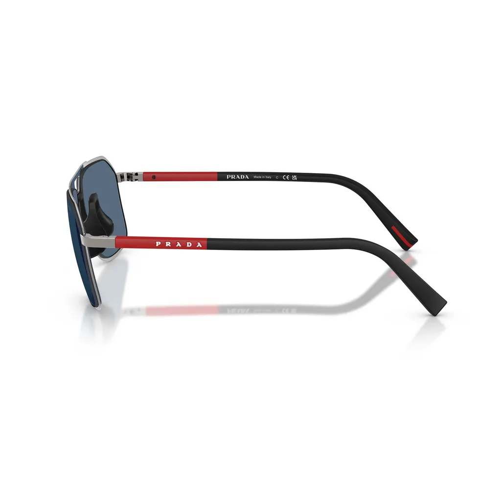 Prada Eyewear Linea Rossa Pilot Frame Sunglasses