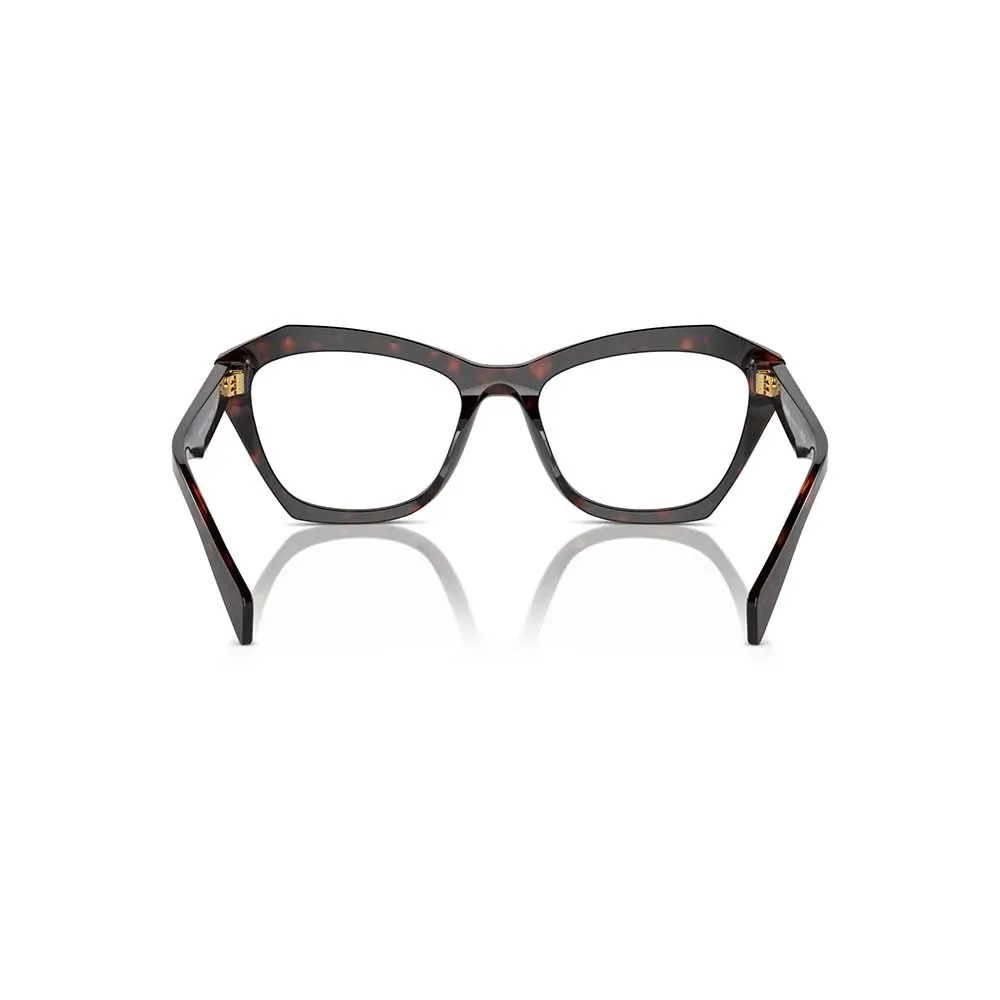 Prada Eyewear Butterfly Frame Glasses