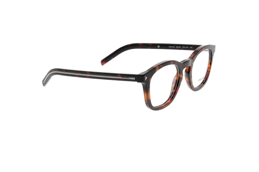 Prada Eyewear Round Frame Glasses