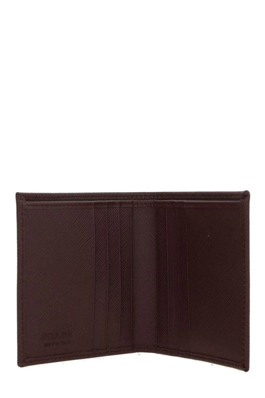 Prada Triangle Logo Bifold Wallet