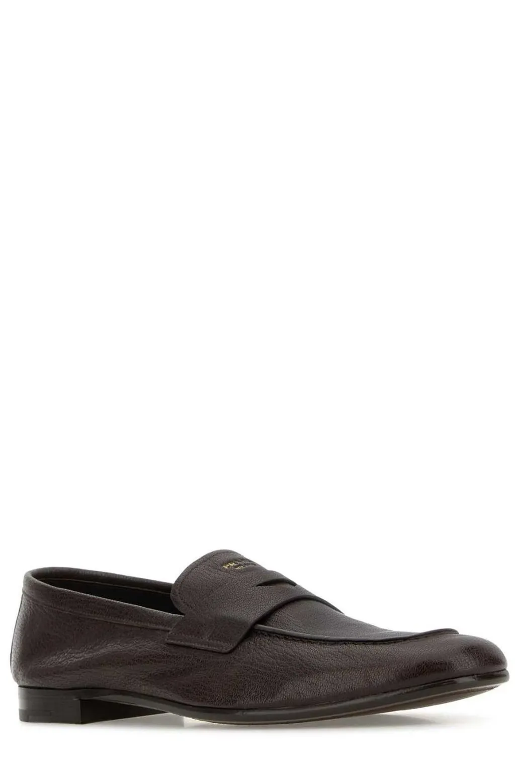 Prada Logo-Detailed Slip-On Loafers