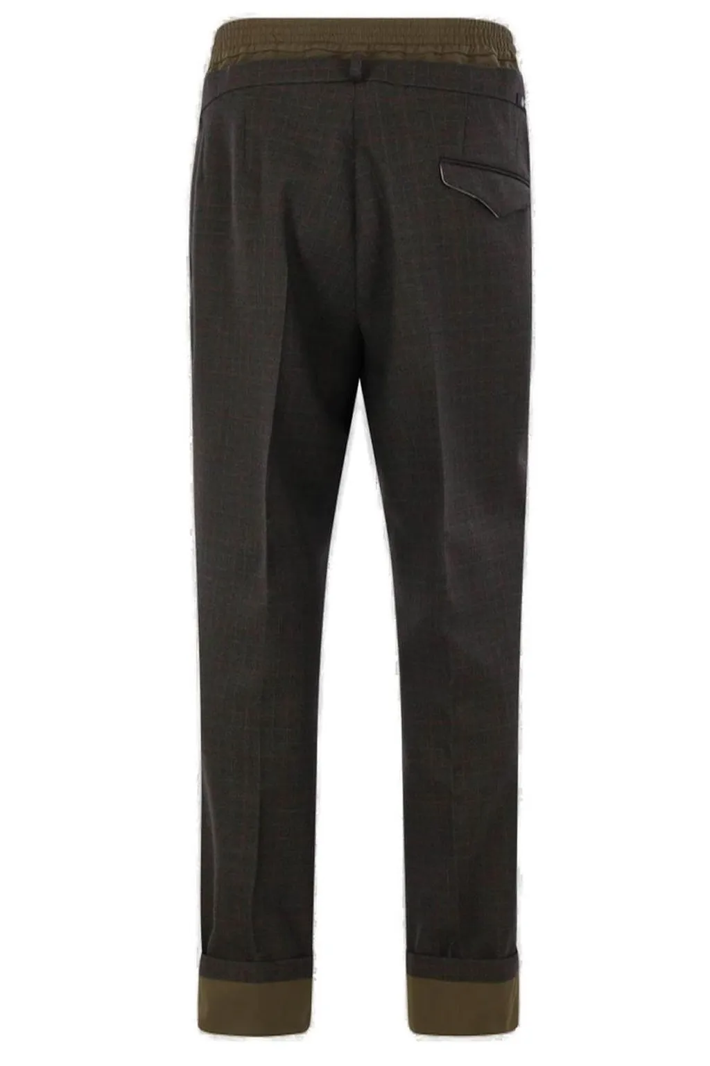 Prada Layered Pleated Trousers