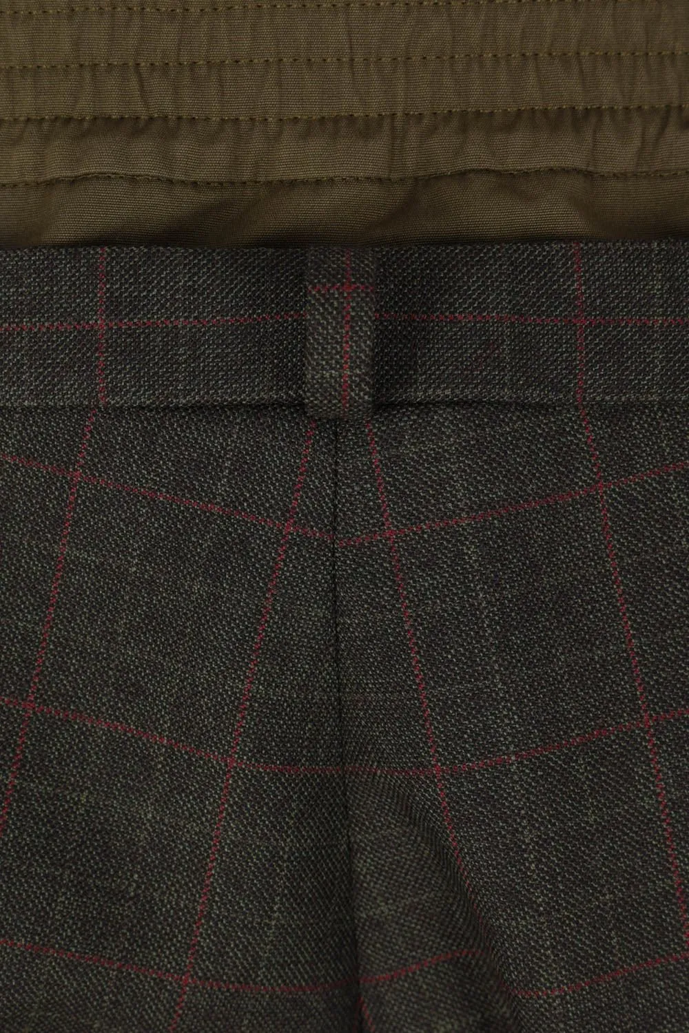 Prada Layered Pleated Trousers