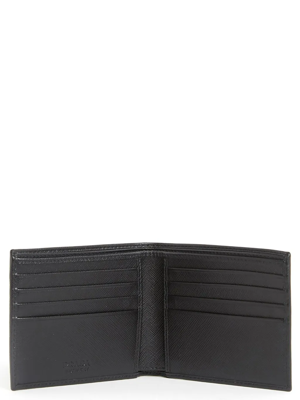 Prada Triangle Logo Bifold Wallet
