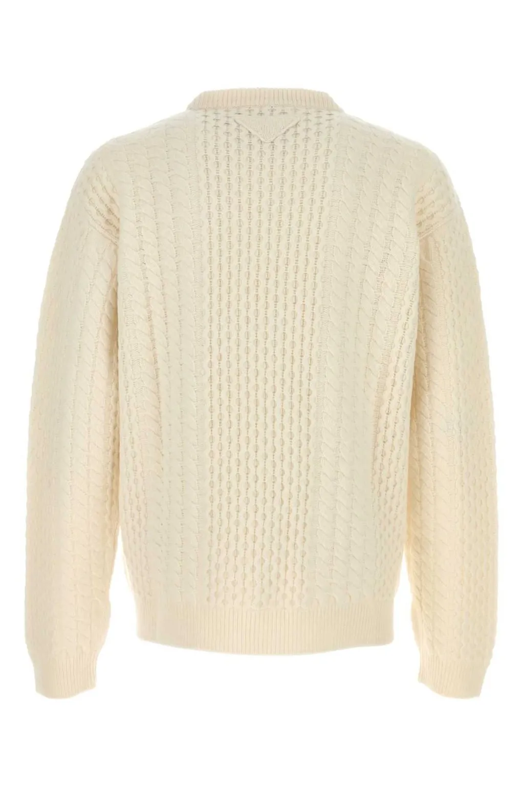 Prada Crewneck Ribbed Jumper