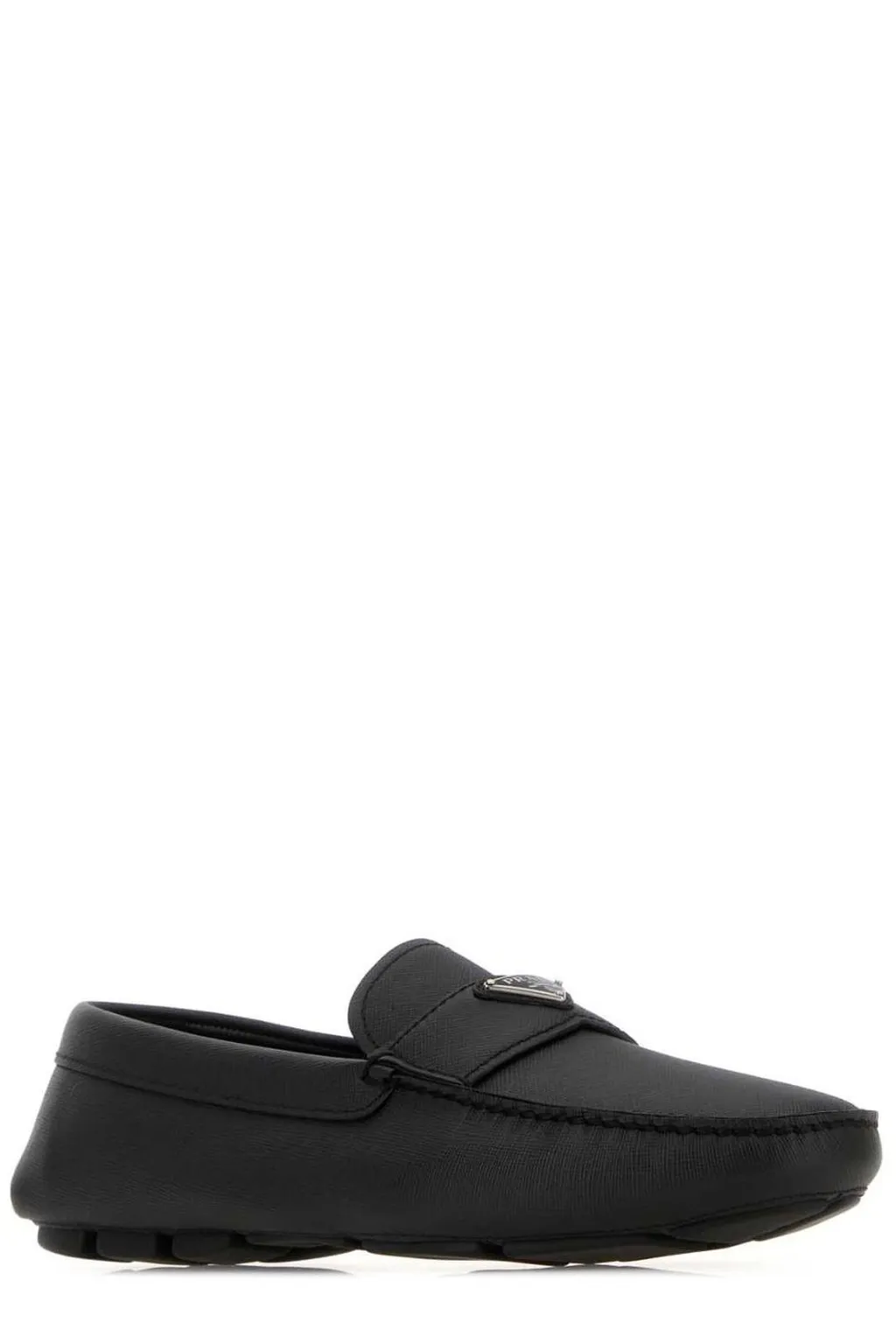 Prada Triangle-Logo Loafers