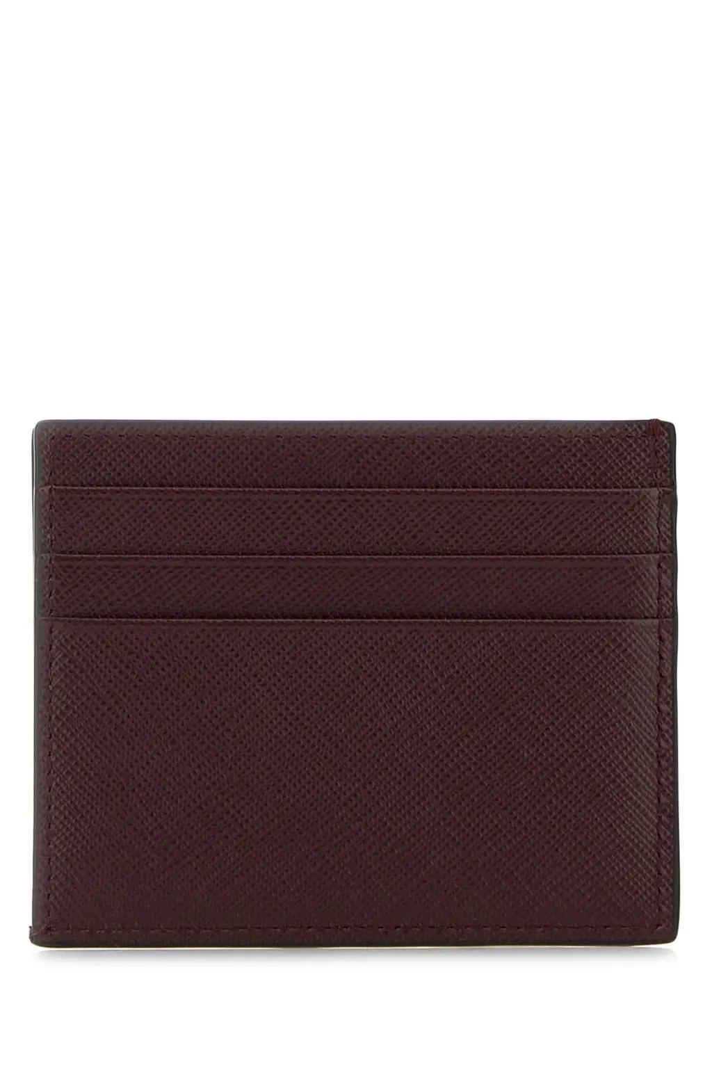 Prada Logo Plaque Cardholder