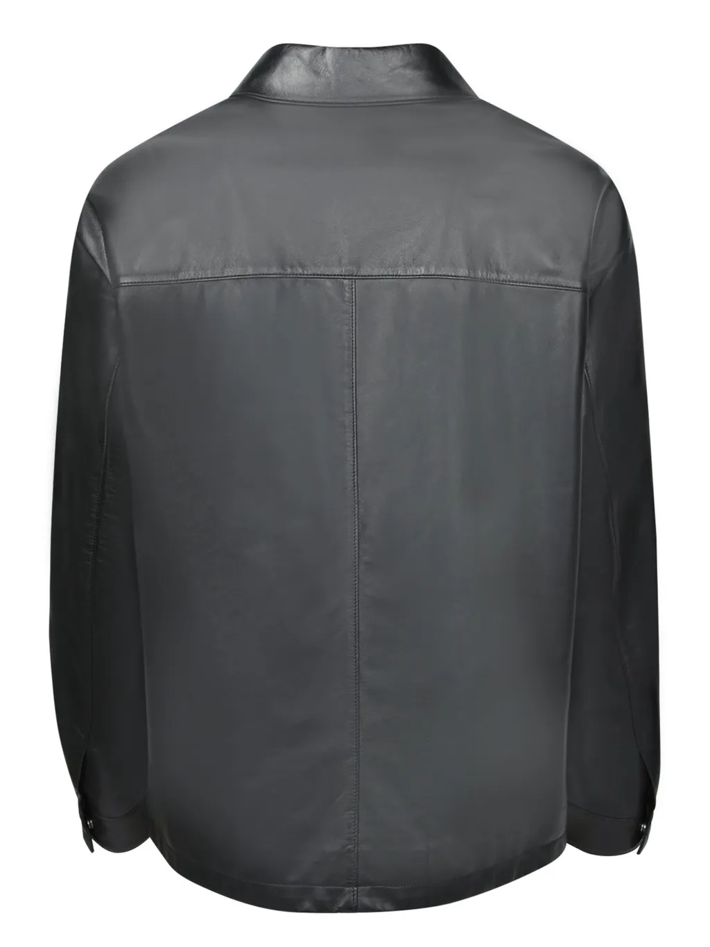 Prada Triangle-Logo Button-Up Shirt