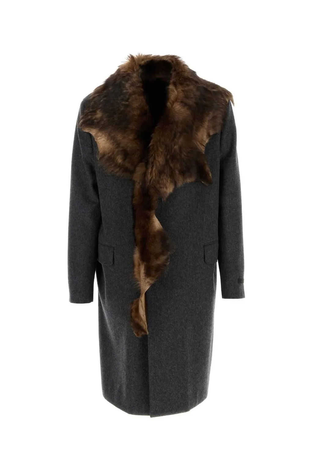 Prada Long-Sleeved Long Coat