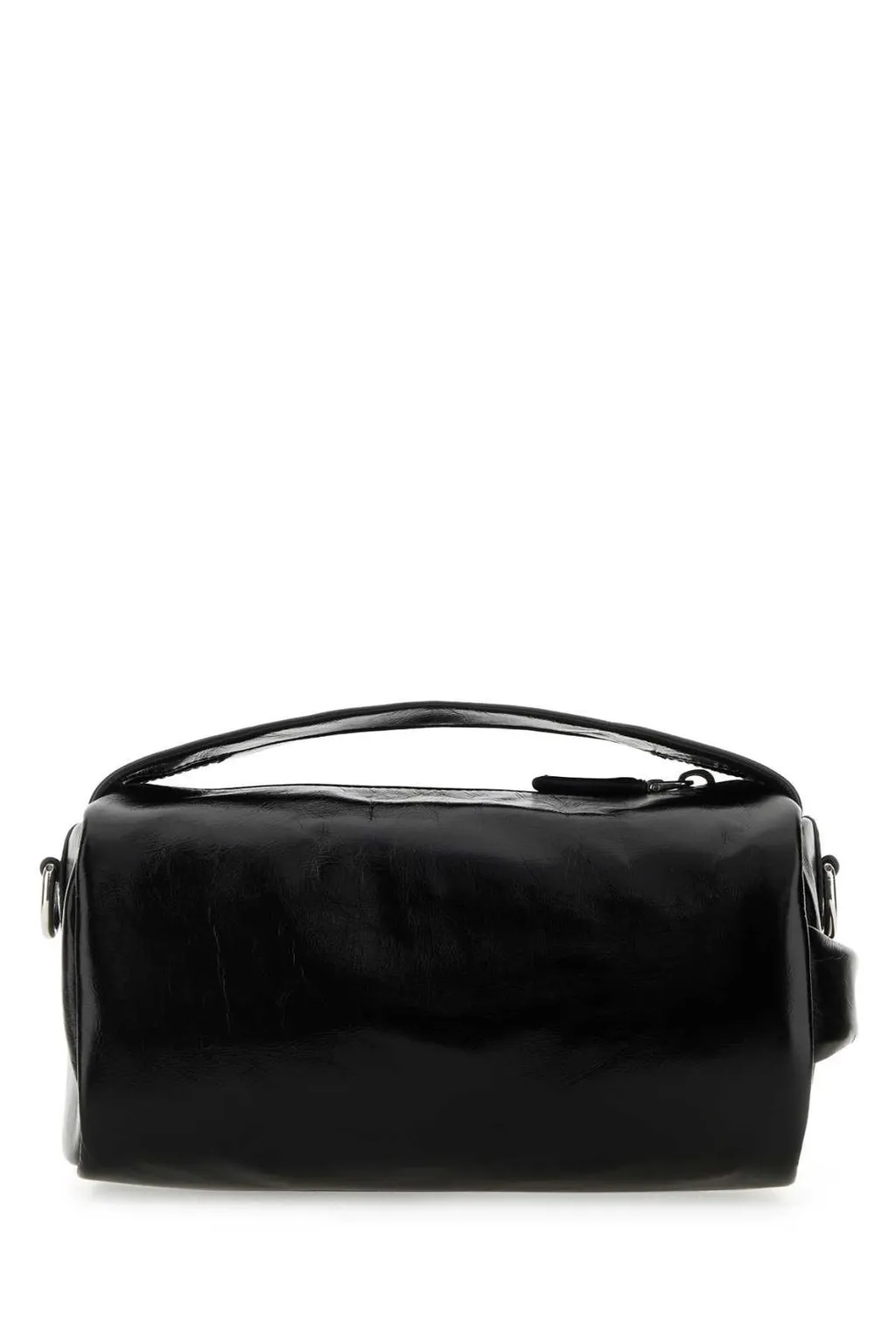 Prada Logo-Detailed Zip-Up Shoulder Bag