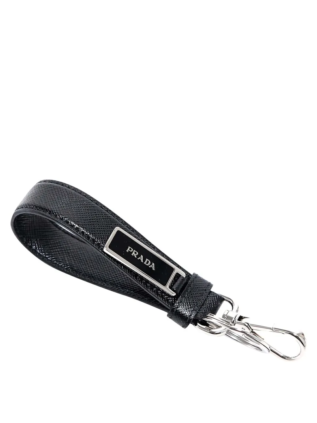 Prada Leather Key Chain