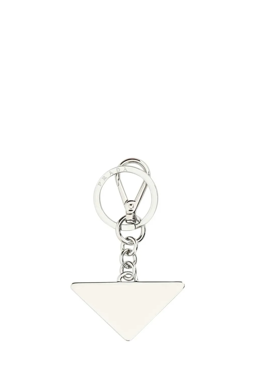 Prada Logo Lettering Keyring