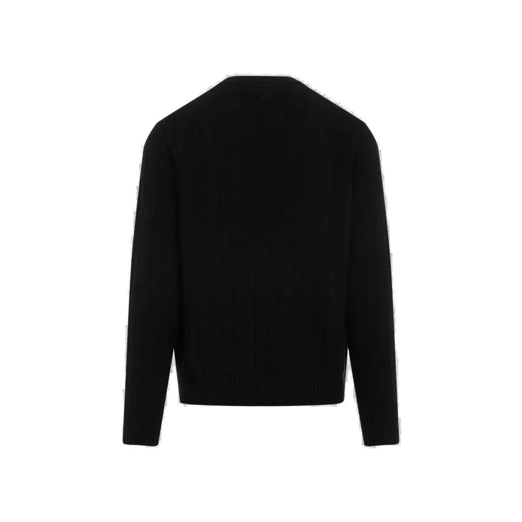 Prada Crewneck Knitted Jumper