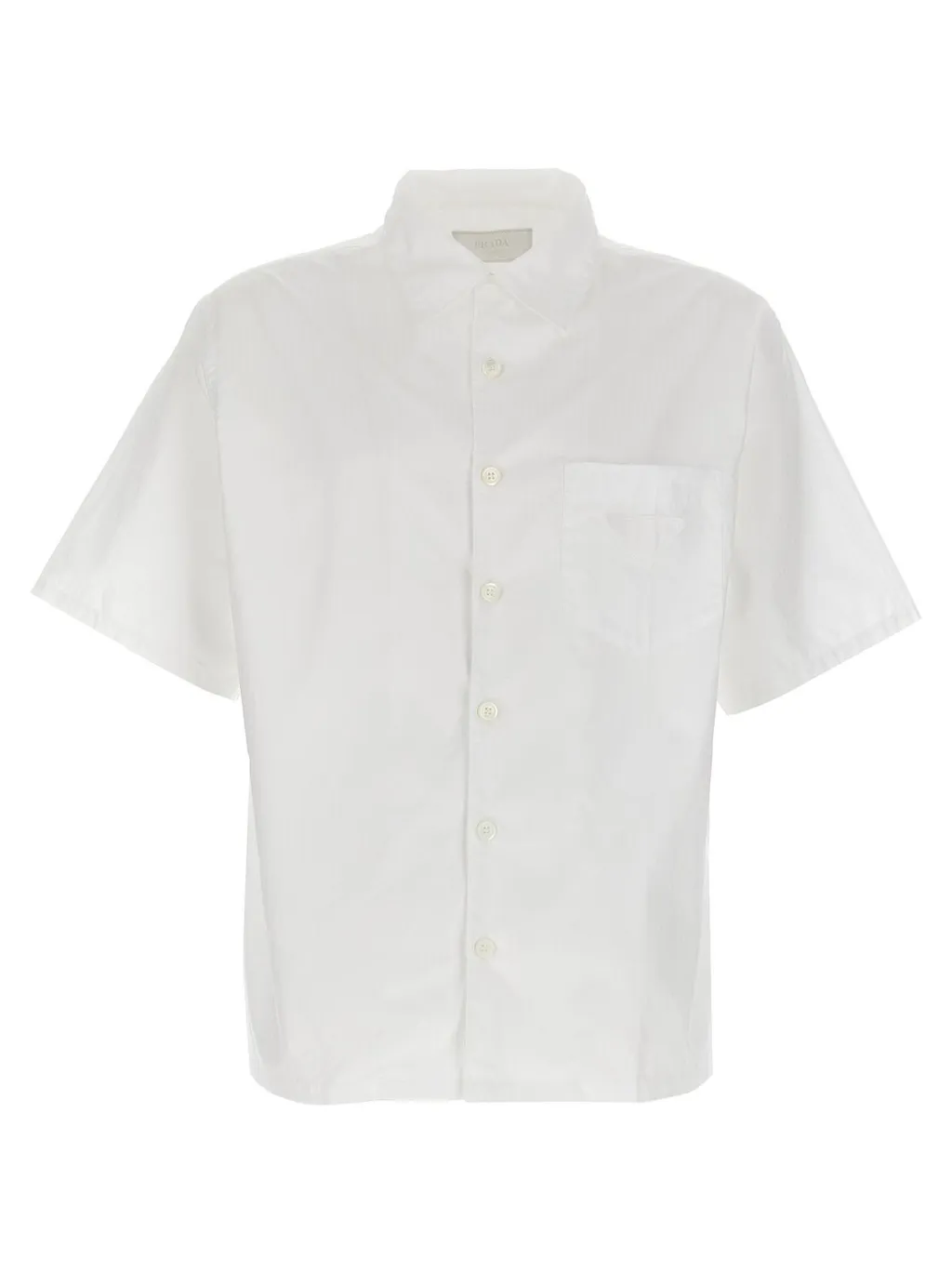 Prada Short-Sleeved Button-Up Shirt