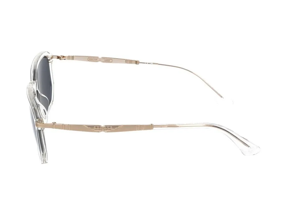 Police Origins Nineties 3 Geometric Frame Sunglasses