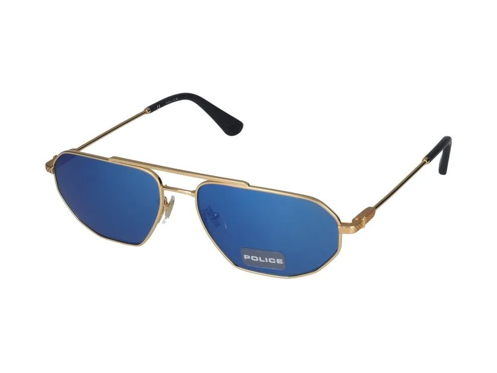 Police Octane 2 Geometric Frame Sunglasses