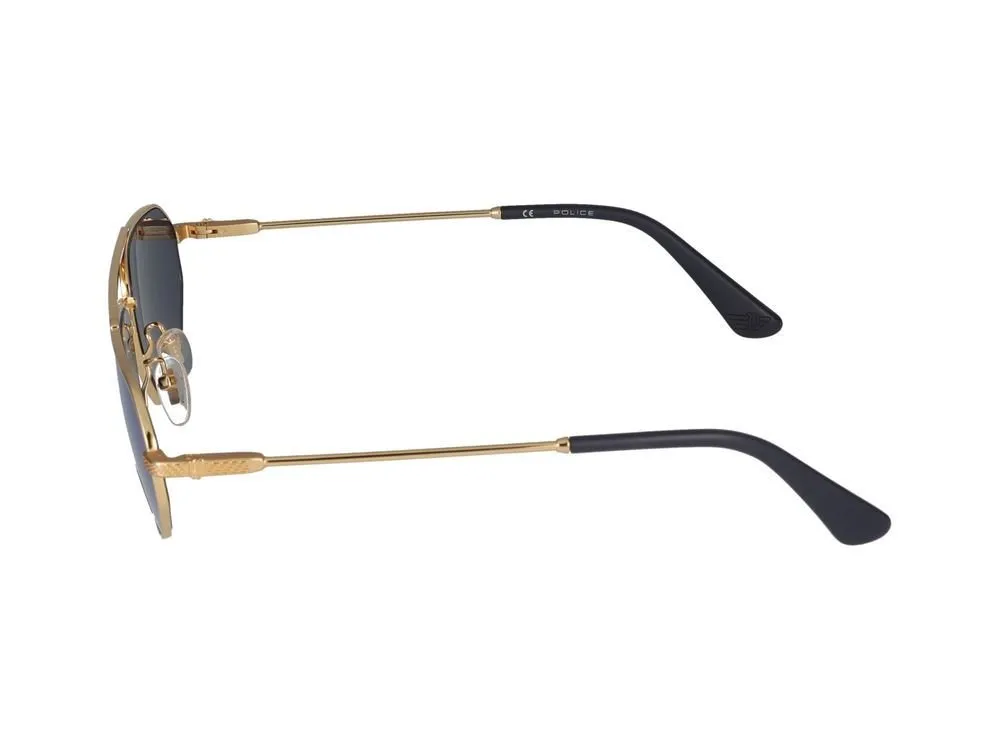 Police Octane 2 Geometric Frame Sunglasses