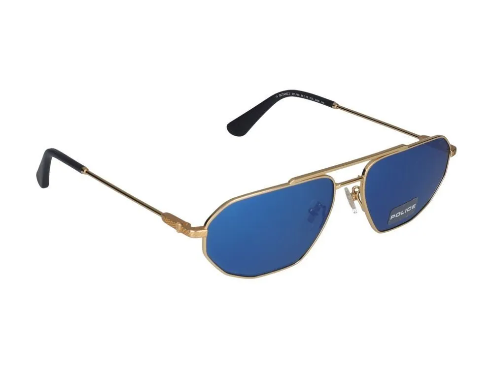 Police Octane 2 Geometric Frame Sunglasses
