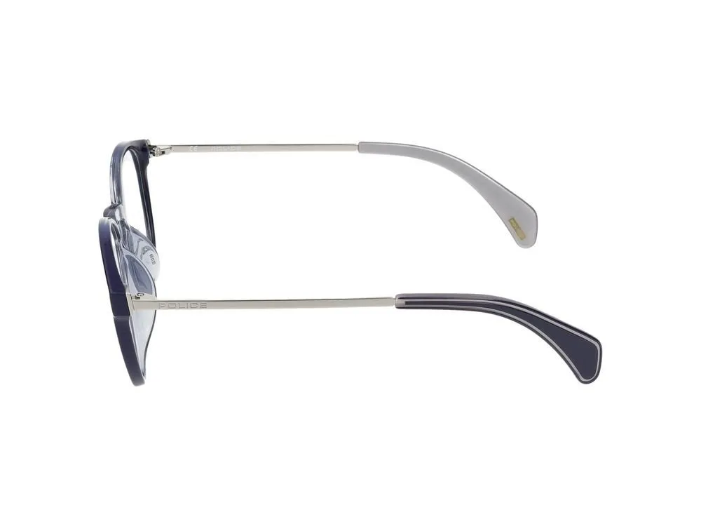 Police Square Frame Glasses