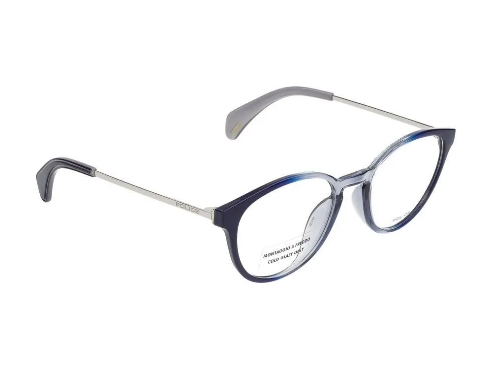 Police Square Frame Glasses