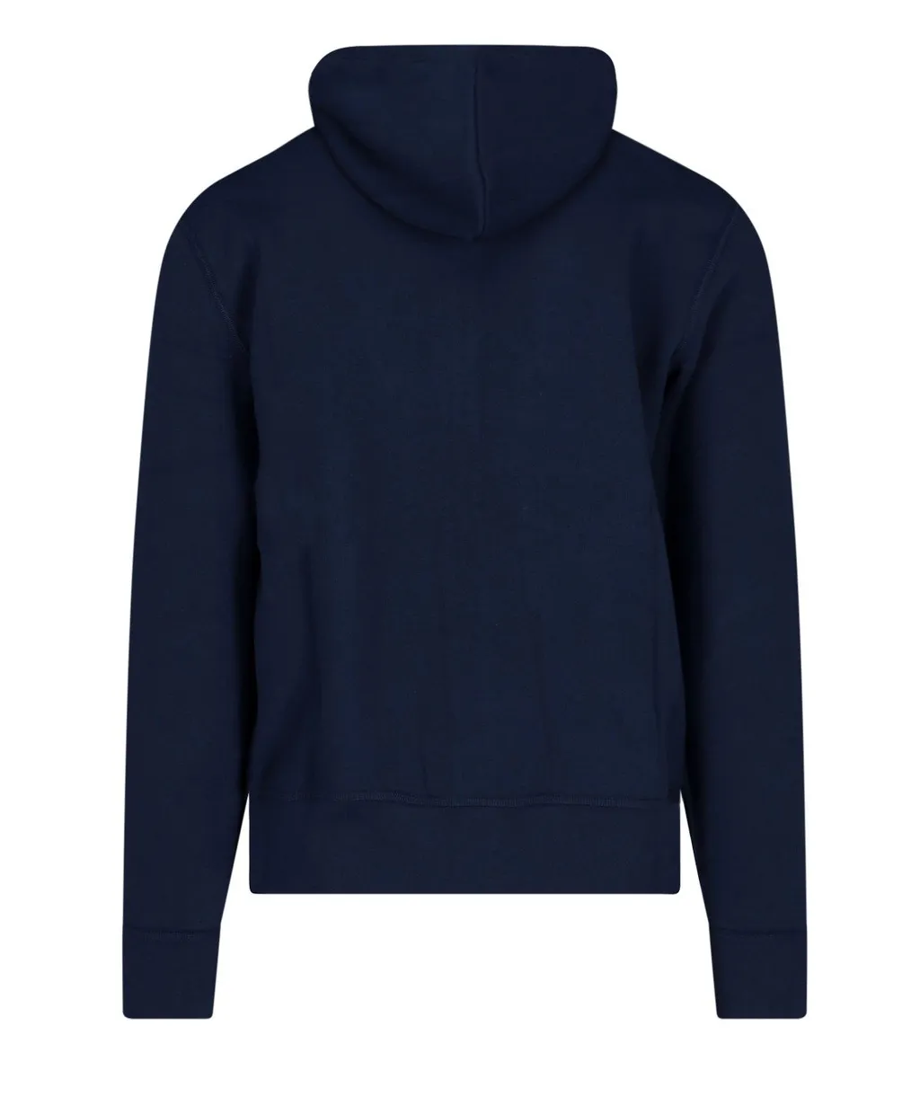 Polo Ralph Lauren Logo Embroidered Zipped Hoodie