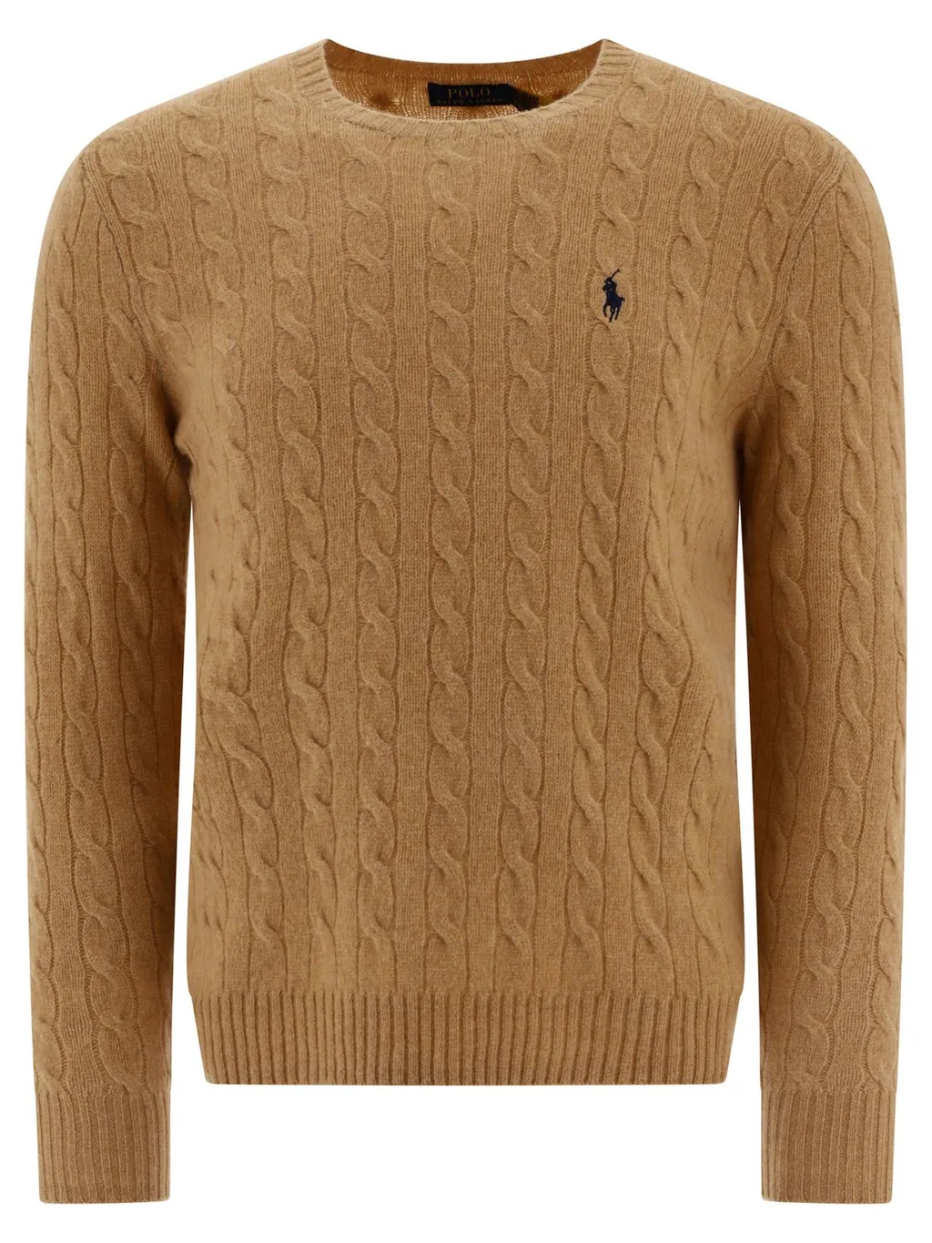 Polo Ralph Lauren Pony Embroidered Cable-Knit Jumper