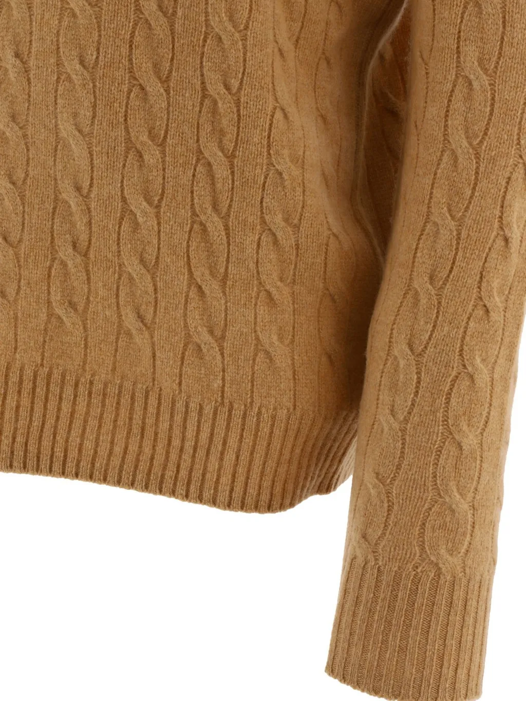 Polo Ralph Lauren Pony Embroidered Cable-Knit Jumper