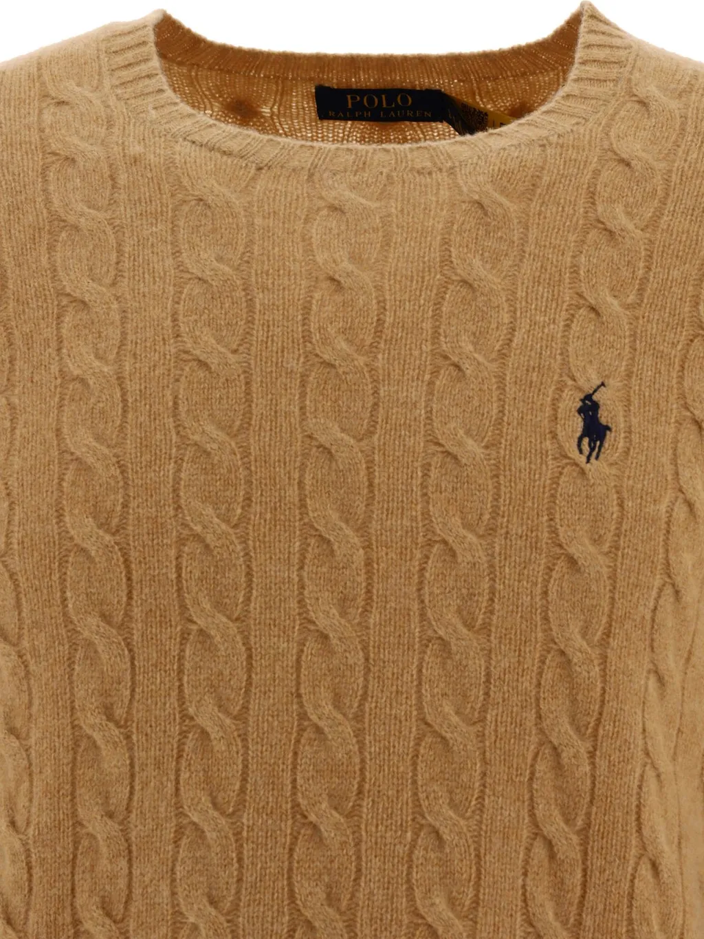 Polo Ralph Lauren Pony Embroidered Cable-Knit Jumper