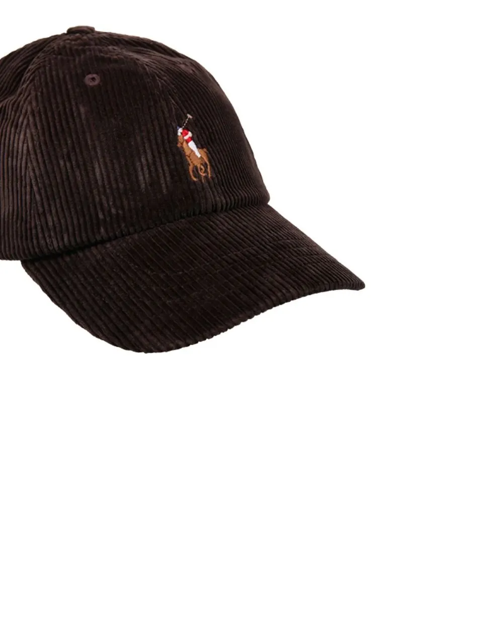 Polo Ralph Lauren Logo Embroidered Corduroy Baseball Cap