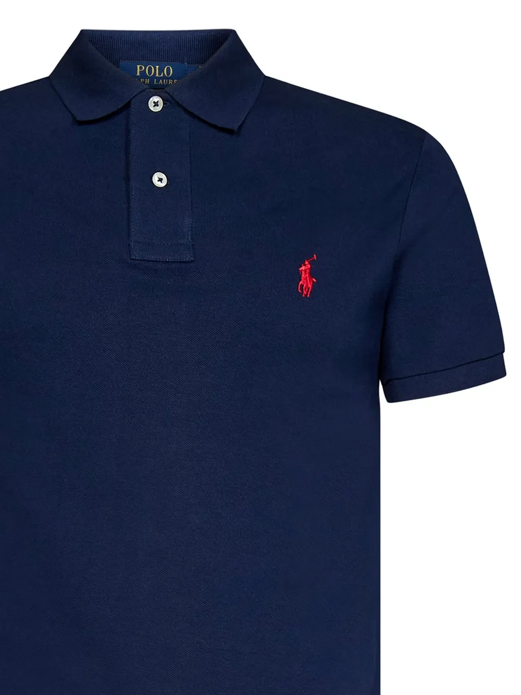Polo Ralph Lauren Logo Embroidered Short-Sleeved Polo Shirt