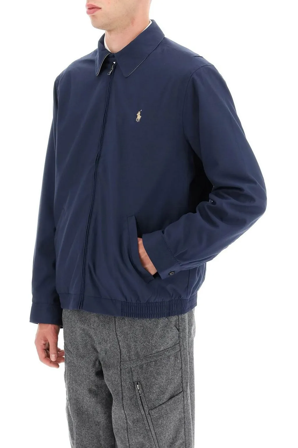 Polo Ralph Lauren Logo Embroidered Jacket