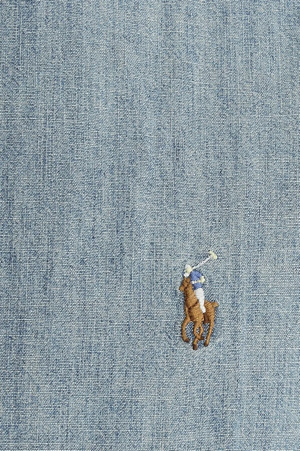 Polo Ralph Lauren Logo Embroidered Curved Hem Shirt
