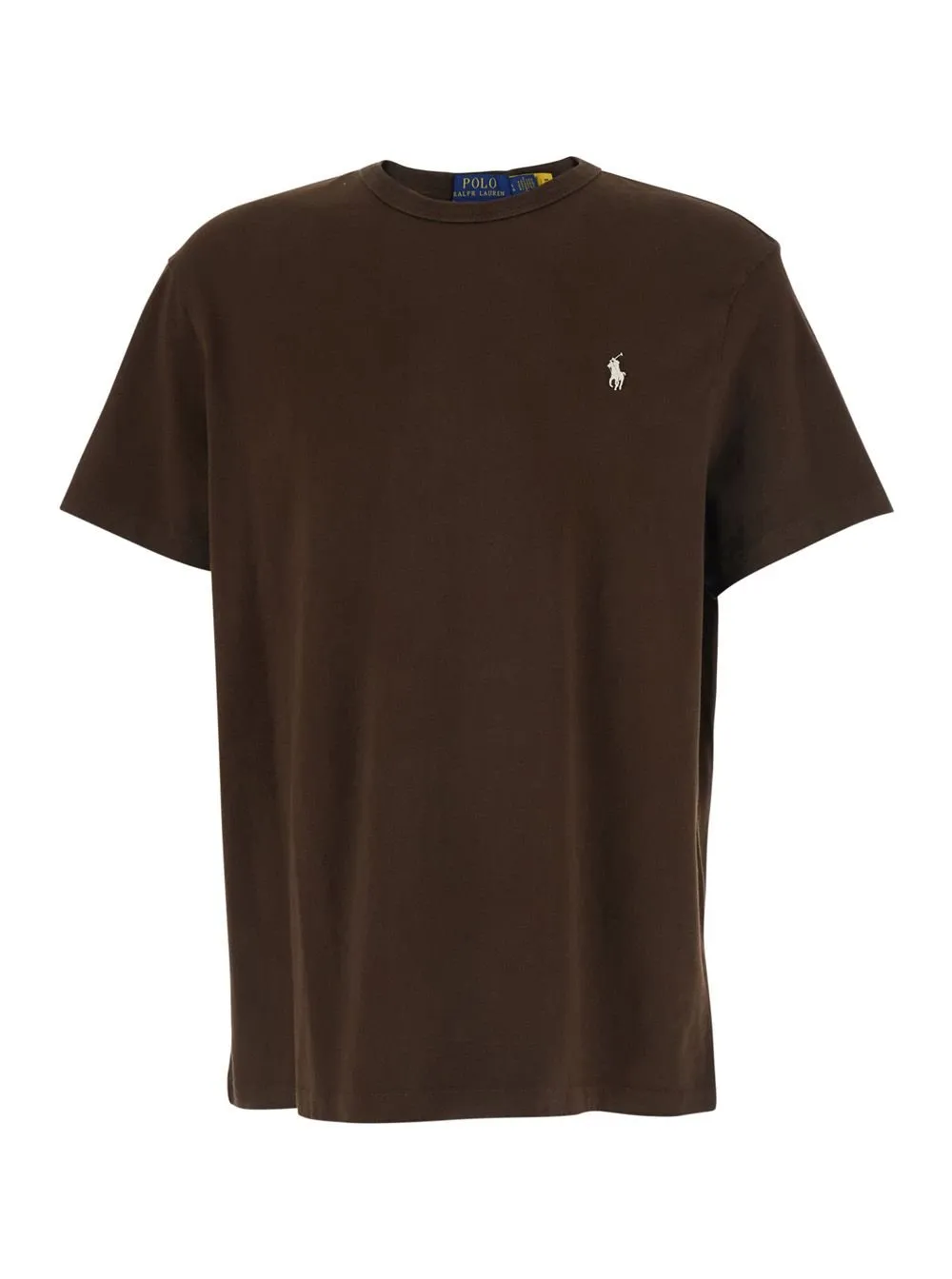Polo Ralph Lauren Logo Embroidered Crewneck T-Shirt