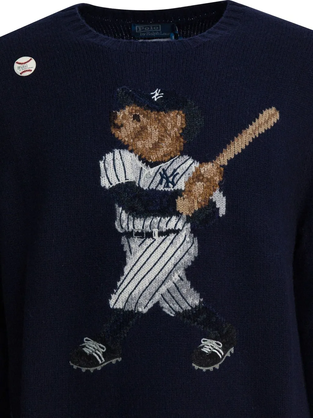 Polo Ralph Lauren Yankees Bear Knitted Jumper