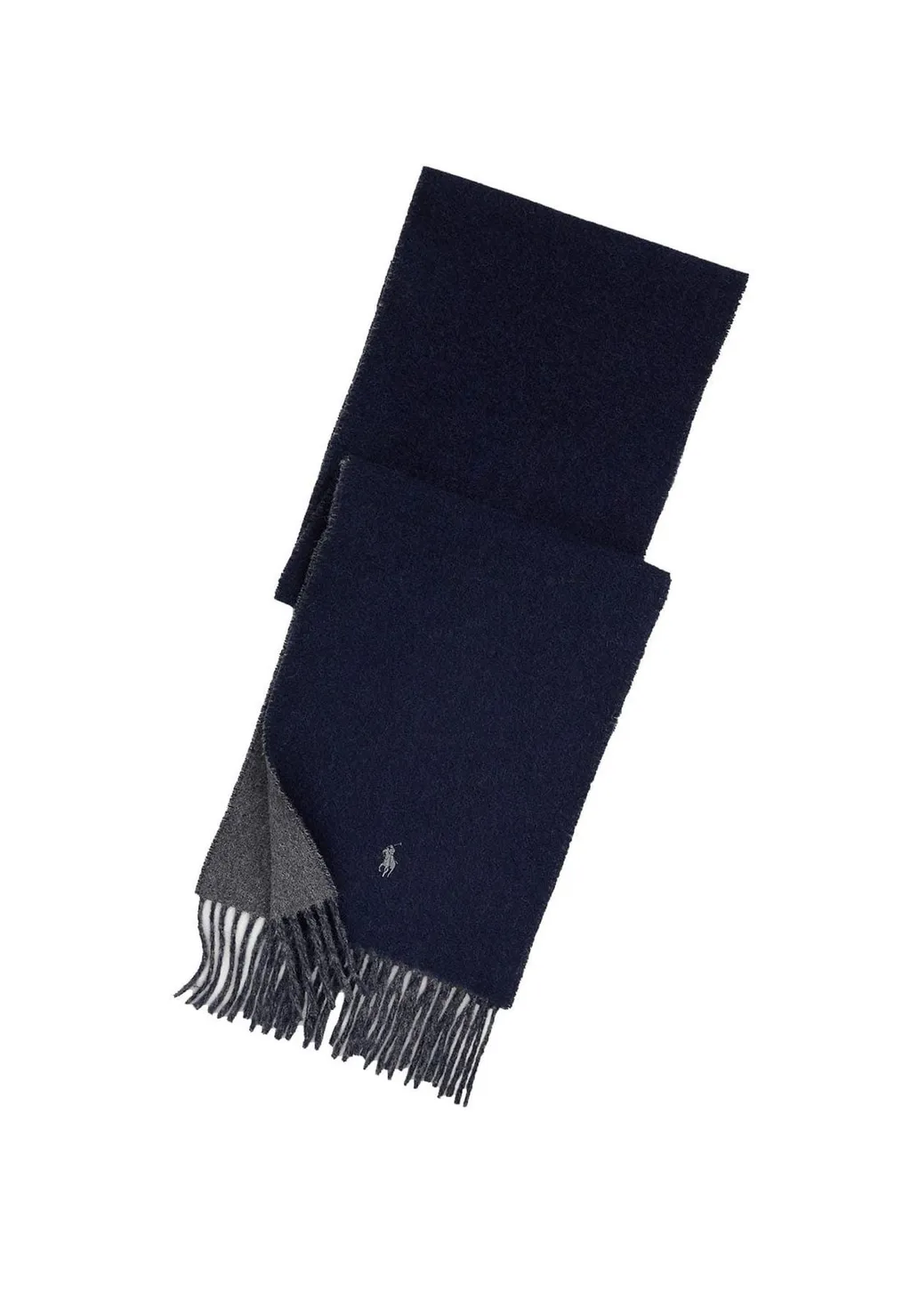 Polo Ralph Lauren Pony Embroidered Fringed Scarf