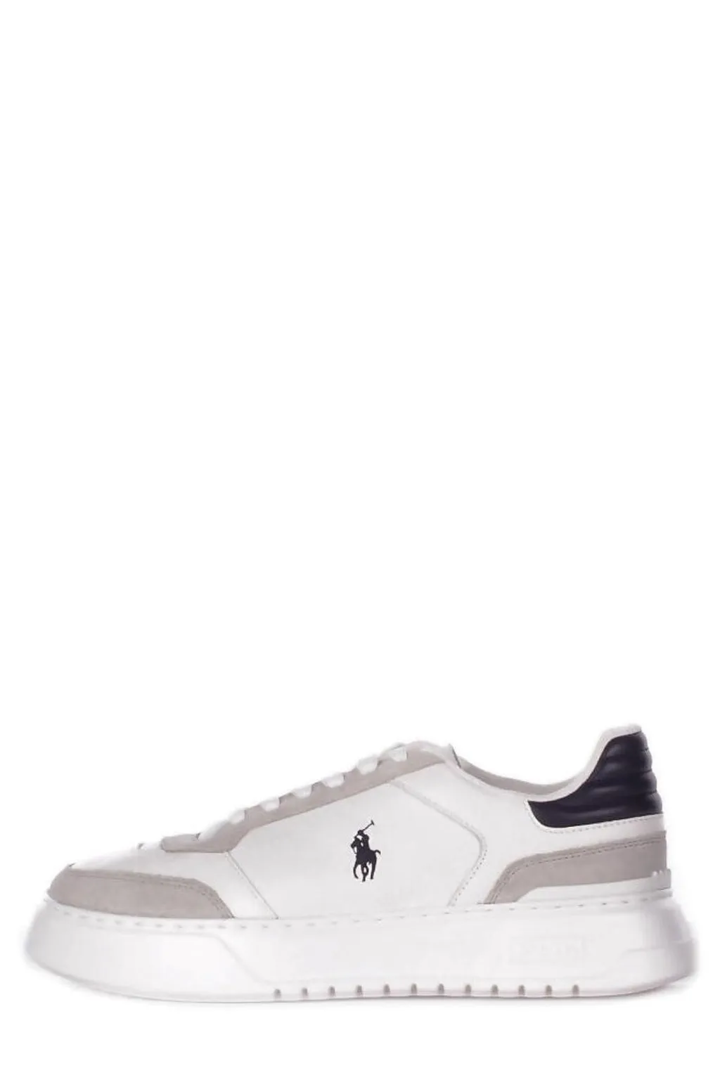 Polo Ralph Lauren Logo Emblem Lace-Up Sneakers