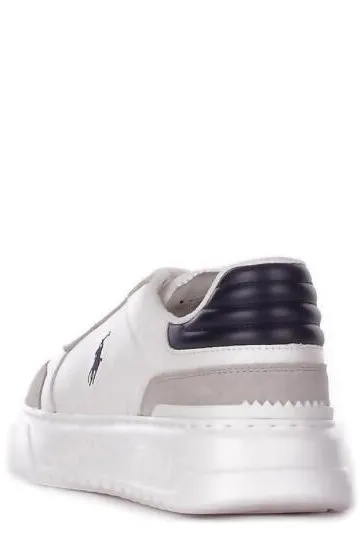 Polo Ralph Lauren Logo Emblem Lace-Up Sneakers