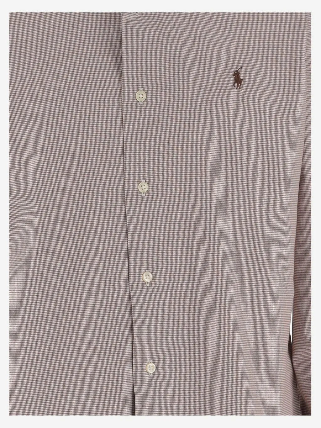 Polo Ralph Lauren Custom Fit Houndstooth Twill Shirt
