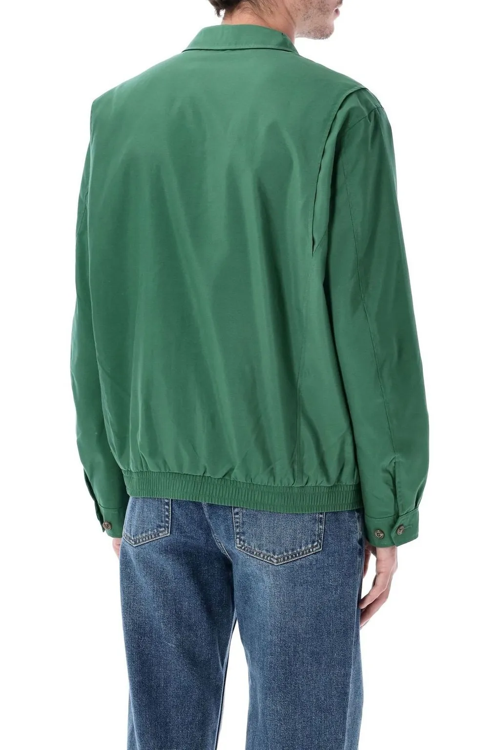 Polo Ralph Lauren Logo Embroidered Twill Zipped Jacket