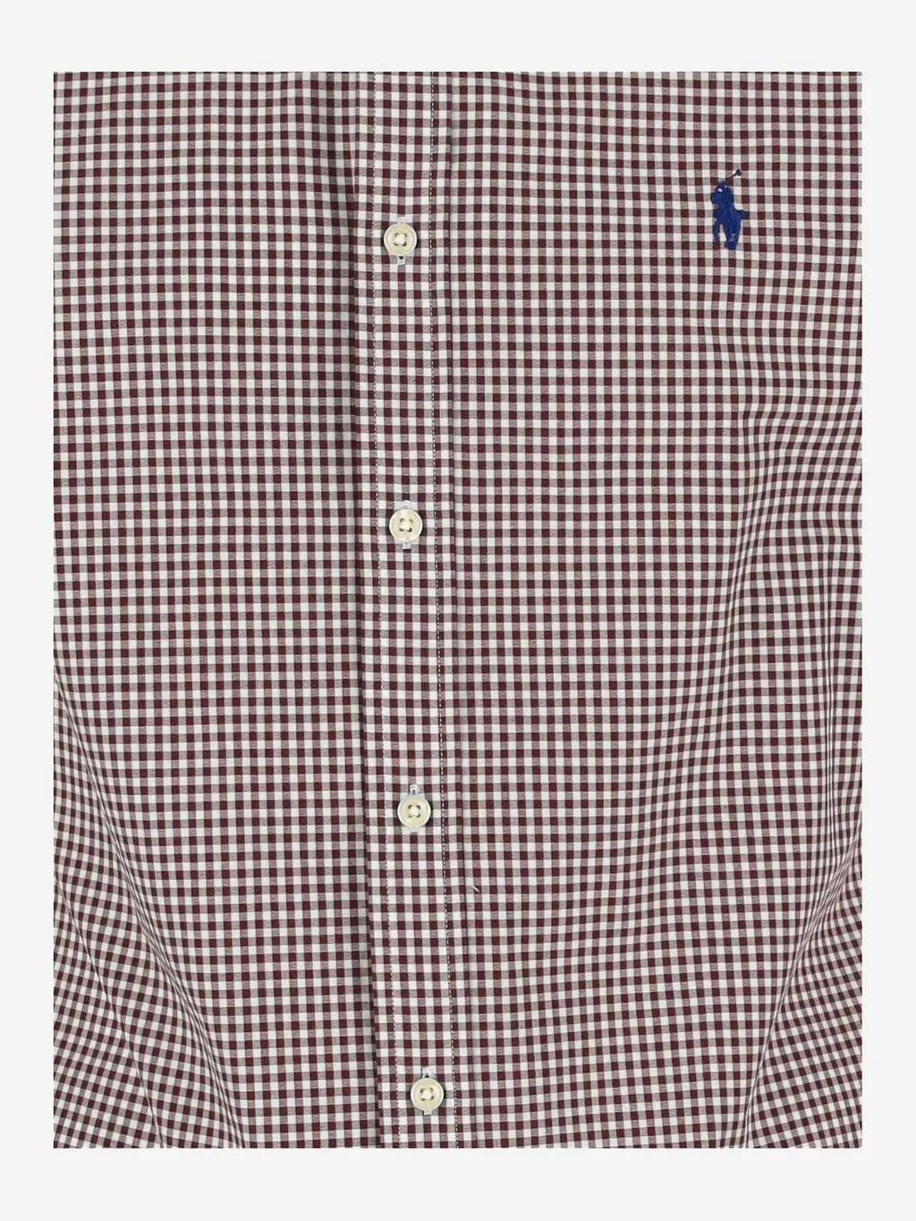 Polo Ralph Lauren Checked Curved Hem Shirt