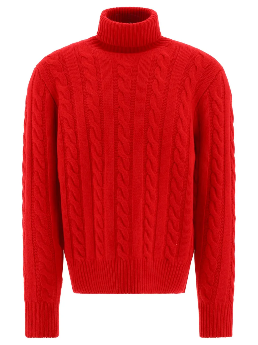 Polo Ralph Lauren Cable-Knit Turtleneck Jumper